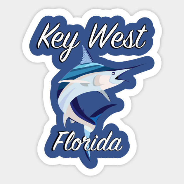 Key West Florida Sticker by ACGraphics